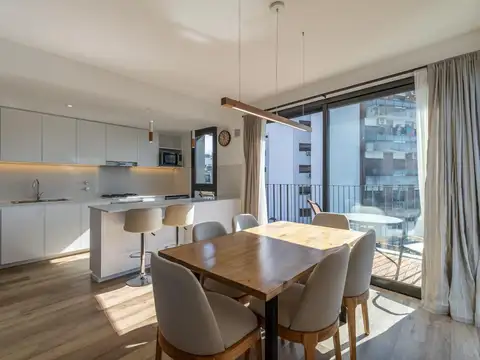 Departamento 3 ambientes con 2 baños