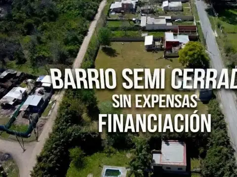 Terrenos Barrio Semicerrado s/expensas Financiacion Guernica