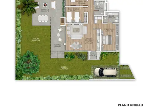 Departamento - Parque Miramar