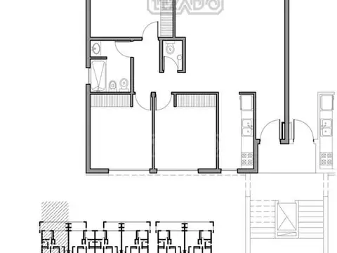 Departamento en Venta con 1 cocheras