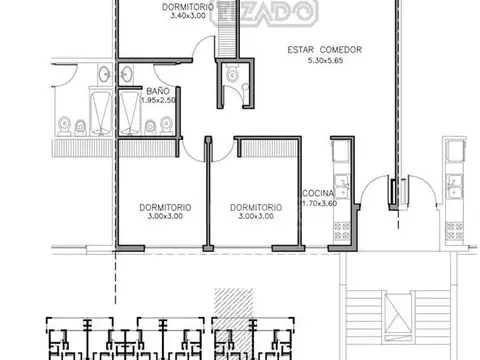 Departamento en Venta de 3 dormitorios