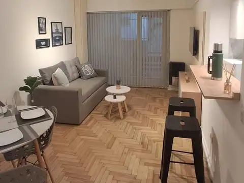 Departamento 2 ambientes con 1 baño
