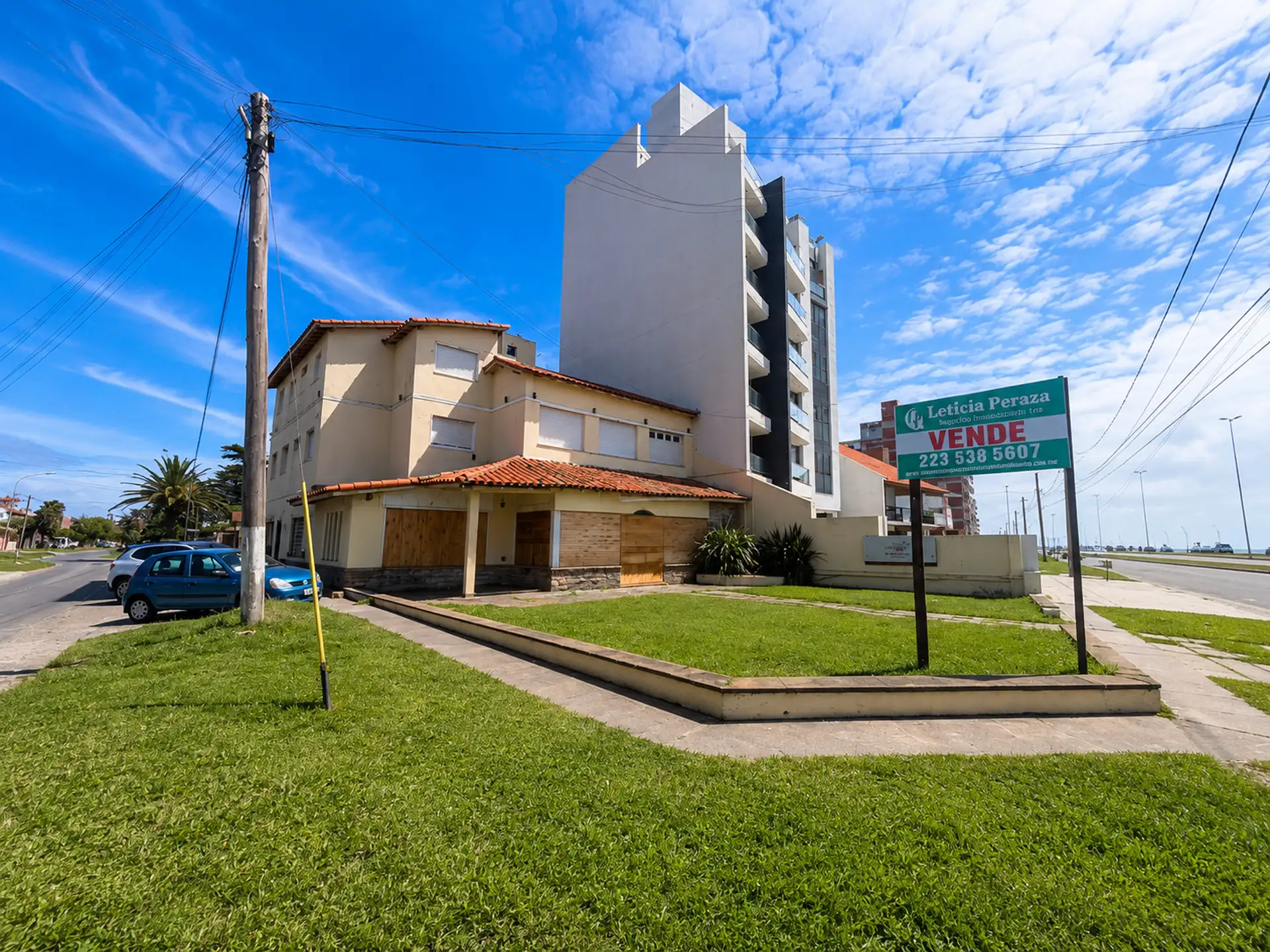 Terreno 454m² frente al mar en Av. Félix U. Camet — Oportunidad de desarrollo