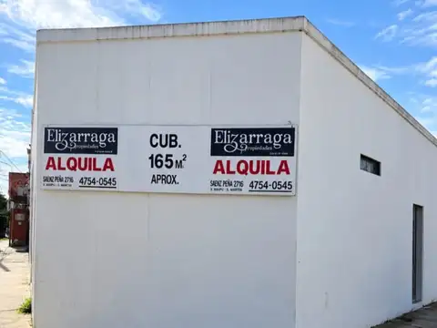 ALQUILER DE GALPÓN – 165 m² CUBIERTOS APROX – FRENTE A LA CANCHA DE ALMAGRO