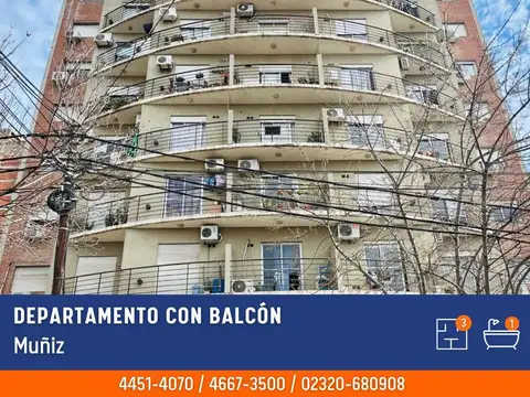 Departamento - Alquiler - Argentina, Muñiz - Muñoz 1063