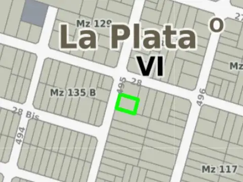 Terreno en Venta en Manuel B Gonnet, USD 45.000