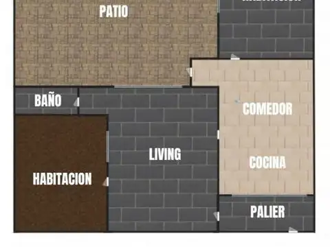 Depto Tipo Casa en Venta en Lanús Oeste, USD 77.000