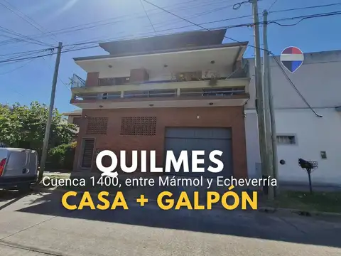 Venta Casa, Galpon, Quincho en Quilmes Este