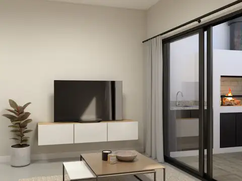 Departamento 2 ambientes con 1 baño