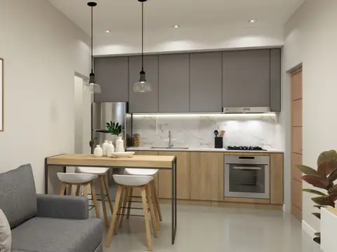 Departamento en Venta de 1 dormitorio