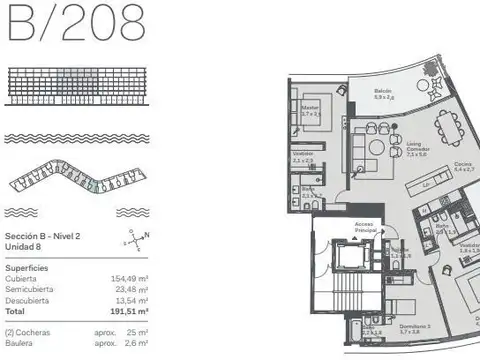 Departamento en Venta de 4 ambientes