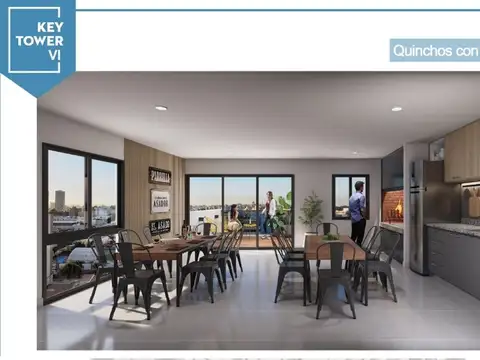 Departamento 3 ambientes con 1 baño