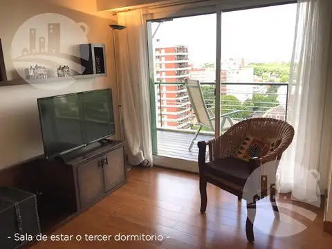 Piso 14 / 3 hab. 120 Mts2 / Zapiola 1900 / Equipado