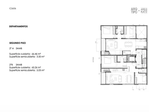 Departamento en Venta de 2 ambientes