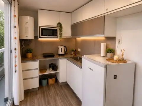 Departamento Monoambiente con 1 baño