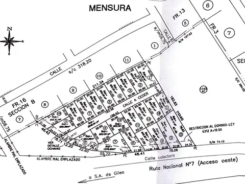 Terreno en Venta en Lujan, USD 70.000
