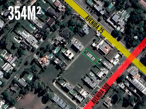 Terreno en venta - 354mts2 - La Juanita, Manuel B. Gonnet