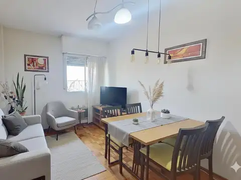 Departamento de 3 ambientes piso alto en Belgrano R- Vista abierta. ¡Muy luminoso!