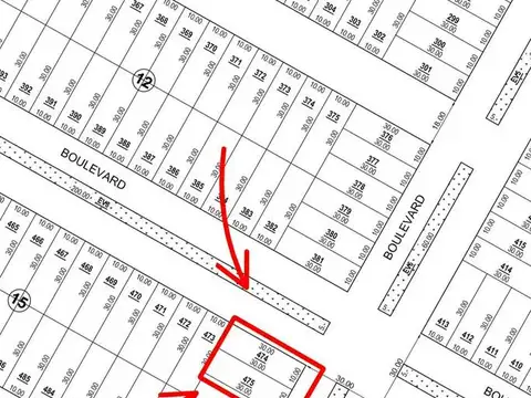 Lotes 474 y 475, (300m2 c/u), Barrio Abierto Cercano, Ricardone - San Lorenzo