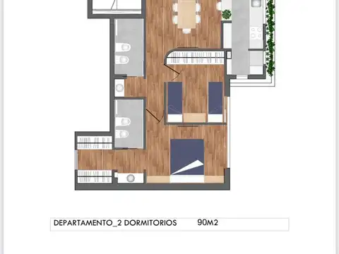 Departamento en Venta al Norte