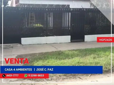 Casa - Venta - Argentina, José C Paz - Gral. Pinto 5700