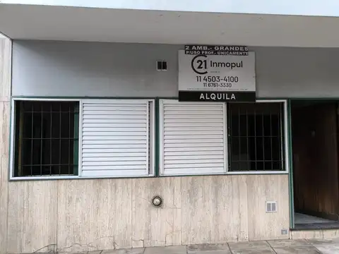 ALQUILER OFICINA 2 AMBIENTES, PATIO Y COCHERA – VILLA DEVOTO