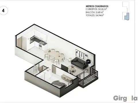 Venta Departamento en pozo en Moreno