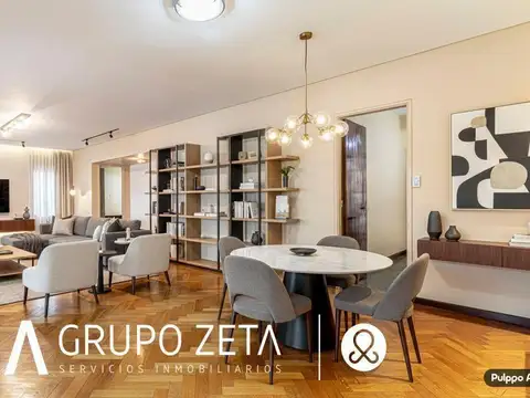 Departamento en Venta 6 Ambientes con Patios, Parrilla, Cochera y Palier Privado