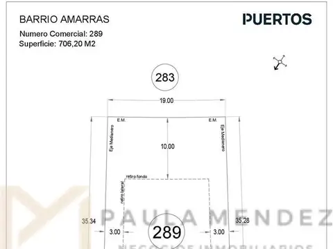 Amarras-Puertos/Lago Escobar 200