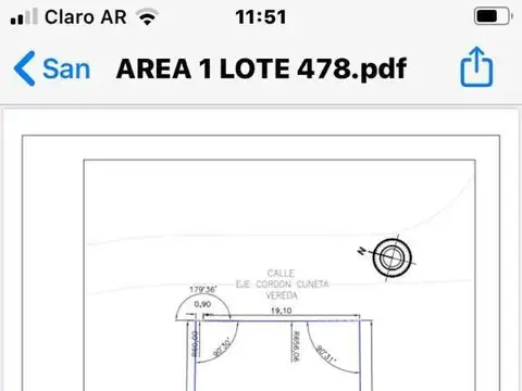 San Sebastián área 1 .