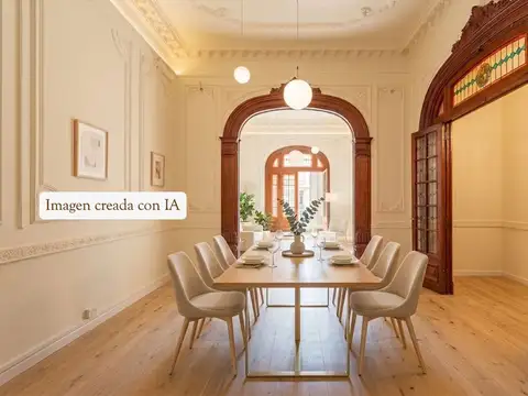 Casa 6 ambientes con 2 baños