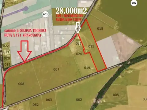 Terreno en Venta de 28270,0 m2