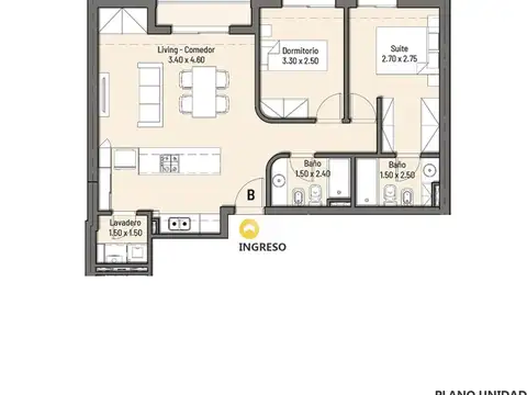 Departamento en Venta en Nuestra Señora De Lourdes, Rosario