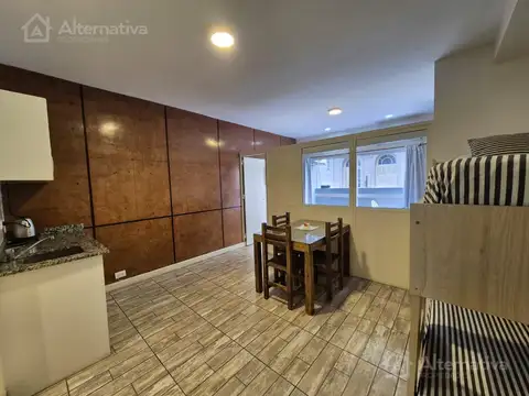 Departamento Monoambiente con 1 baño