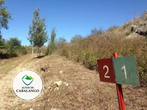 Venta de Terreno en Cabalango, Punilla, Sierras de Córdoba. Con bajada al río 