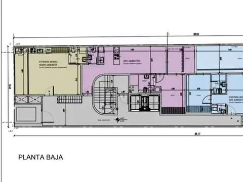 Departamento en Venta de 1 dormitorio