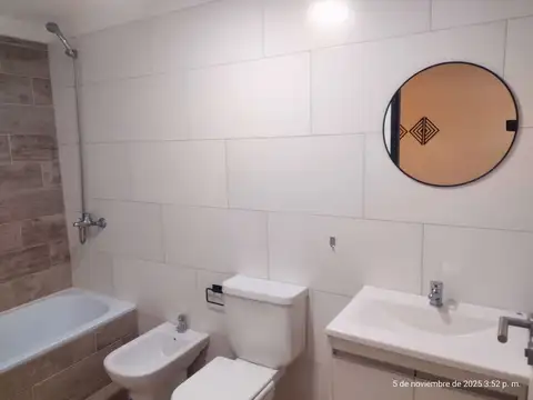 Departamento Monoambiente con 1 baño