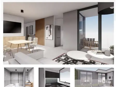 VENTA DPTO 2 AMBIENTES EN POZO EN PARQUE CHACABUCO