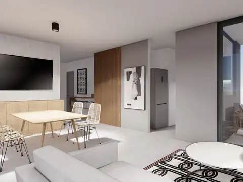 VENTA DPTO 2 AMBIENTES EN POZO EN PARQUE CHACABUCO