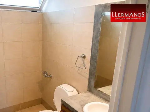 Departamento 3 ambientes con 2 baños