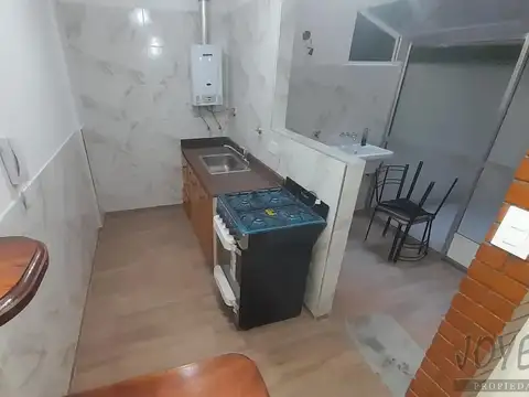 Departamento 2 ambientes con 1 baño