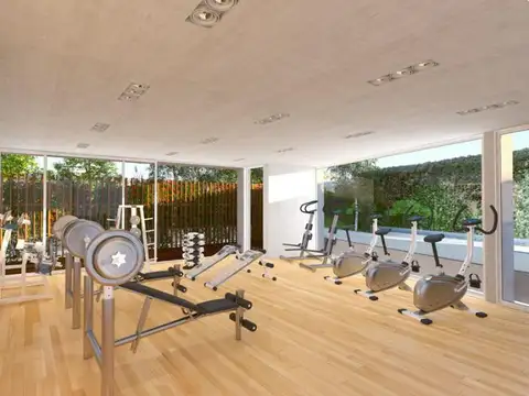 Departamento 2 ambientes con 1 baño