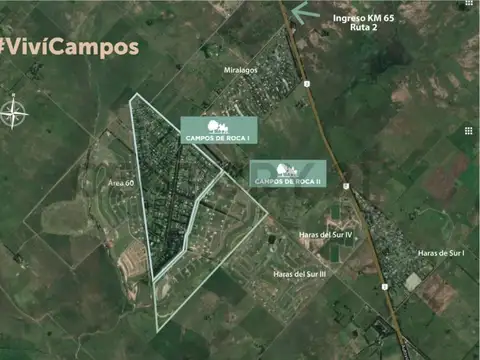 Venta de Lote en Campos de Roca II