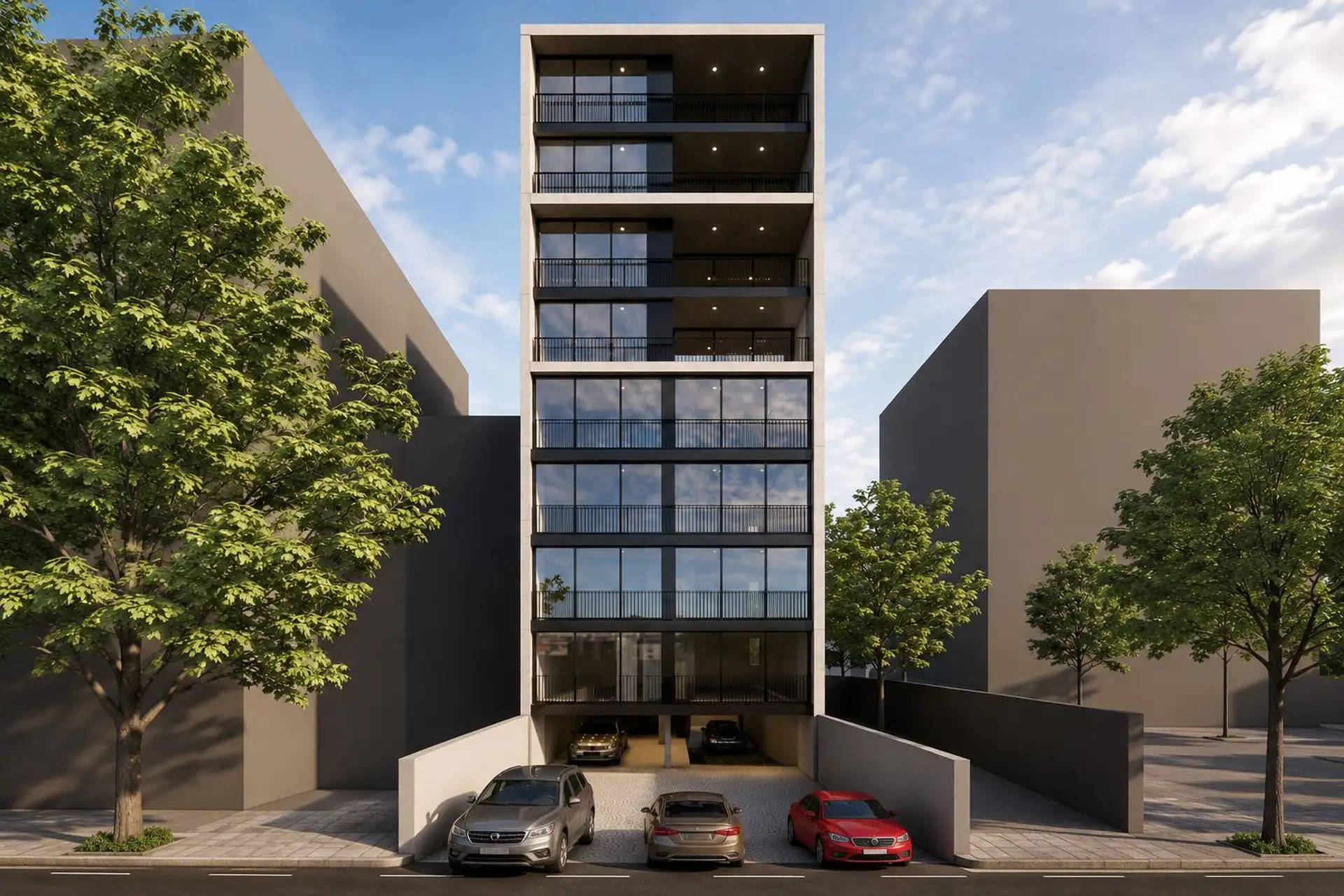 Depto 1 ambiente, 35m² con balcón — La Perla