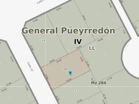 VENTA LOTE  15 X 25 EL MARQUESADO ( LOTE 1)