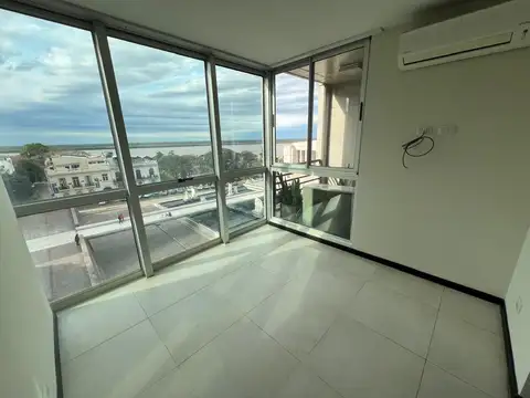 Departamento EN ALQUILER, 1 dormitorio, torre Gloria Fundar, vista al Río y monumento