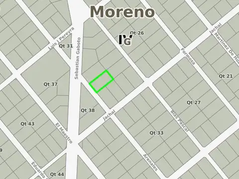 Terreno en Venta de 1800,0 m2