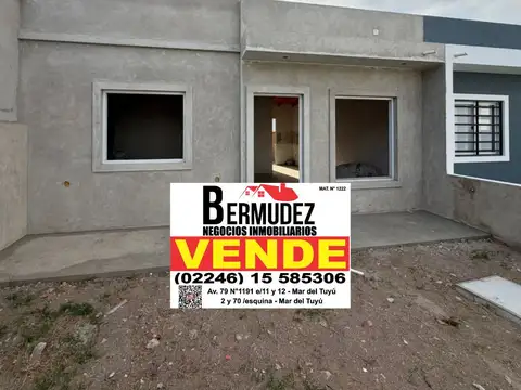Venta Chalet 3 Ambientes En Complejo Al Fondo Calle 6 Entre 83 Y 84 Mar Del Tuyu
