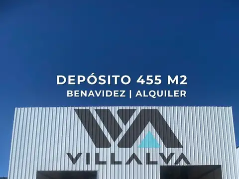 DEPOSITO EN ALQUILER DE 455M2 EN NORLGO, BENAVIDEZ