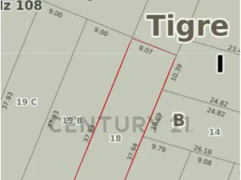 Lote en Tigre Centro - Apto Edificio